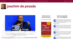 Desktop Screenshot of joachimdeposada.com